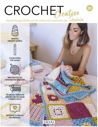 Crochet creativo. Diseñada por Susimiu. Nº 28 Crochet creativo. Diseñada por Susimiu. Nº 28