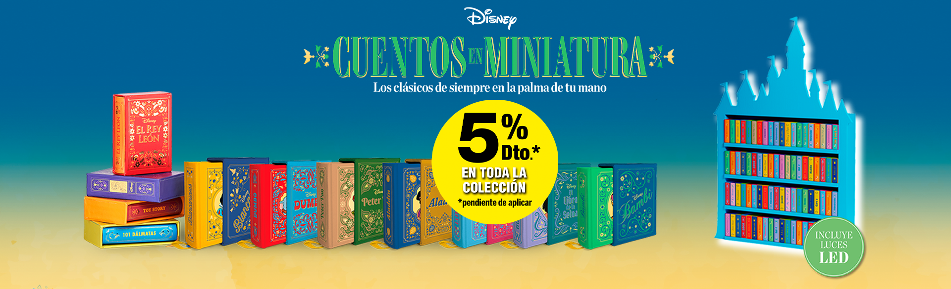 Cuentos Disney en miniatura